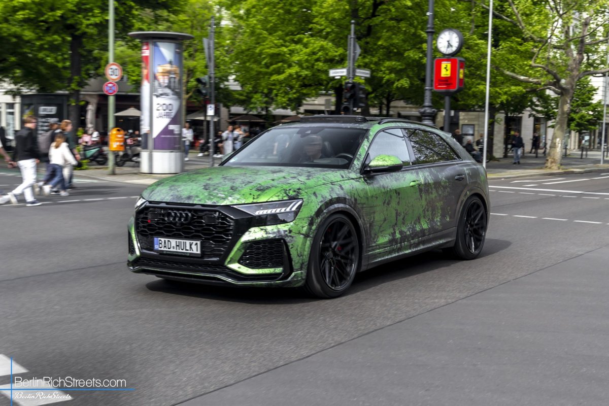 Audi RS Q8 spotted in Berlin — BerlinRichStreets