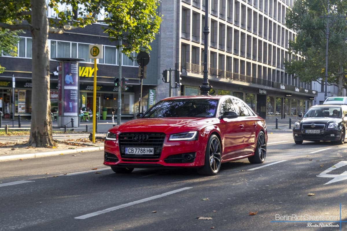 Audi S8 D4 Plus (2016) spotted in Berlin — BerlinRichStreets