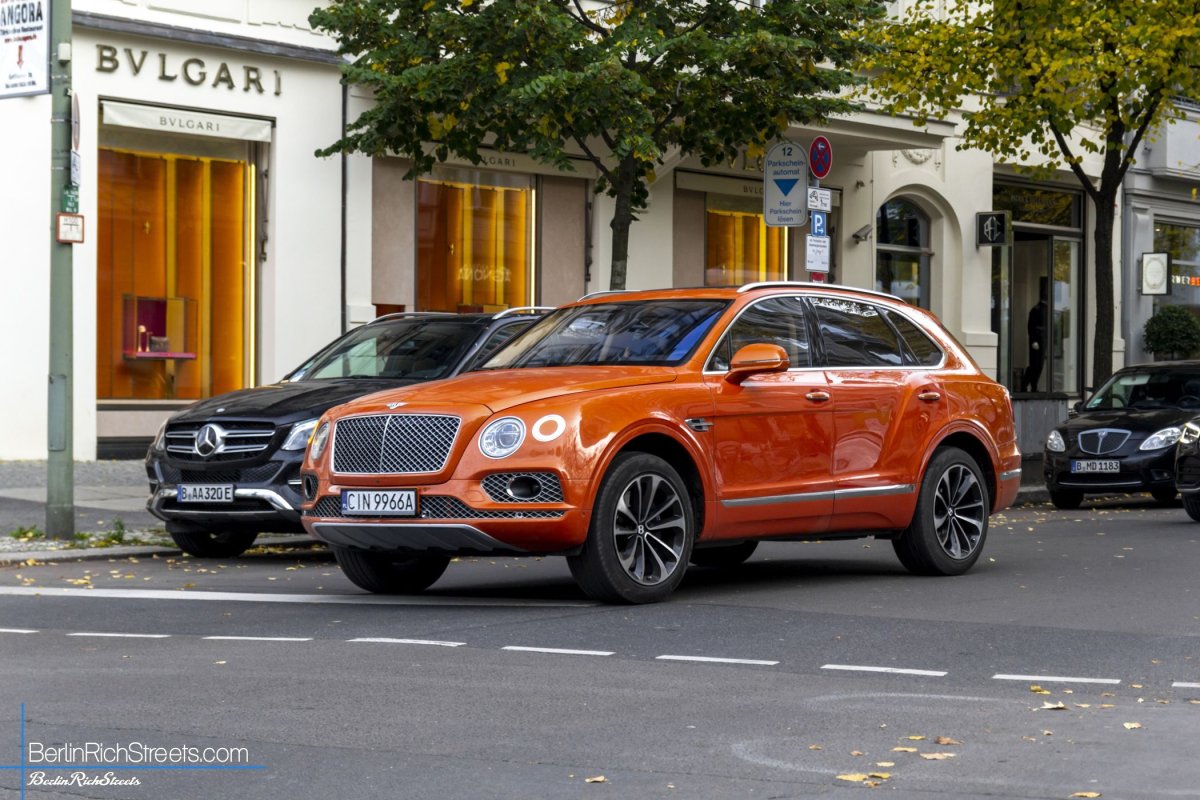 Bentley Bentayga spotted in Berlin — BerlinRichStreets