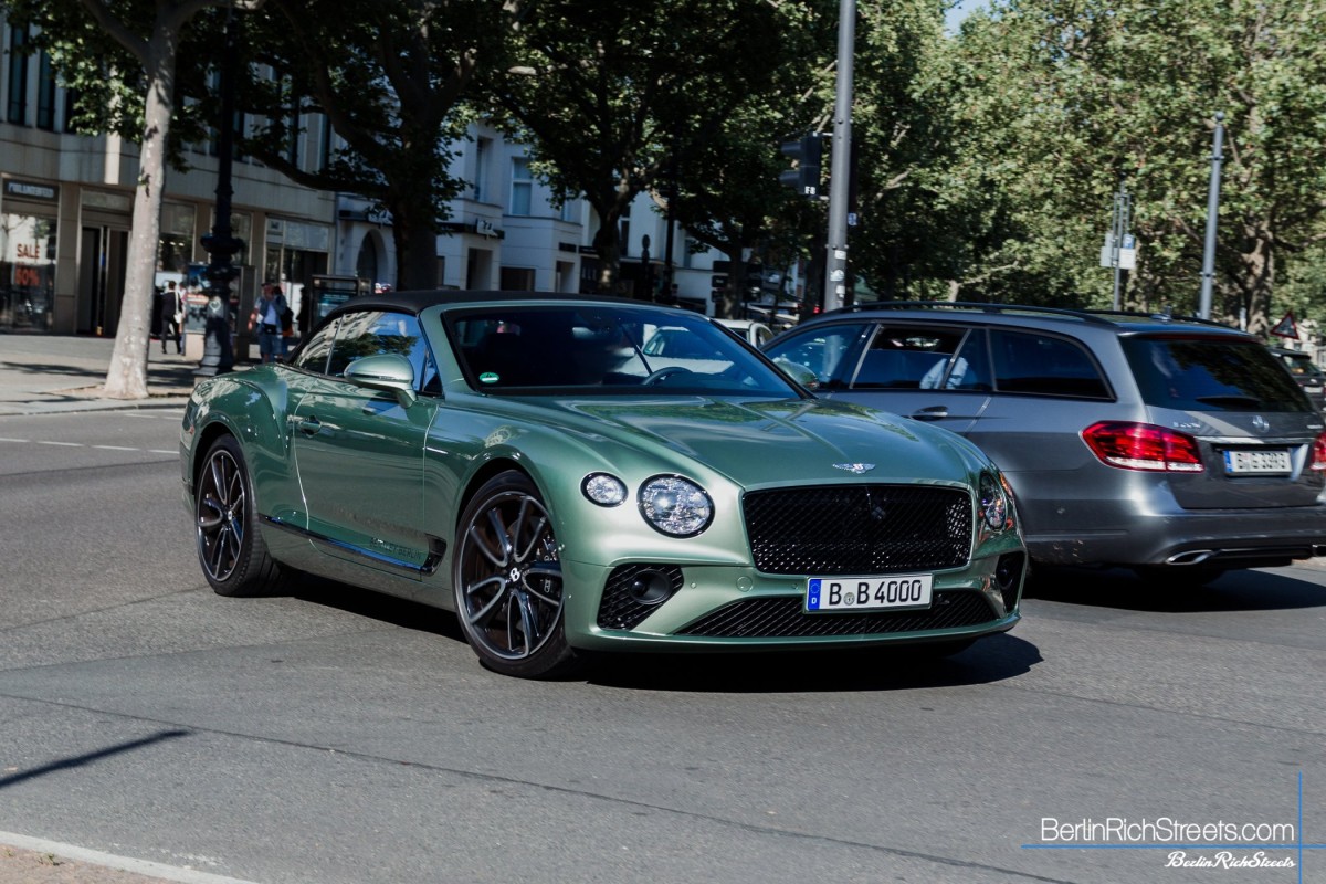 Bentley Continental GTC V8 (2020) spotted in Berlin — BerlinRichStreets
