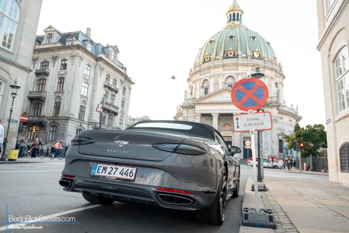 Bentley Continental GTC Speed (2025) First Edition spotted in Copenhagen — BerlinRichStreets