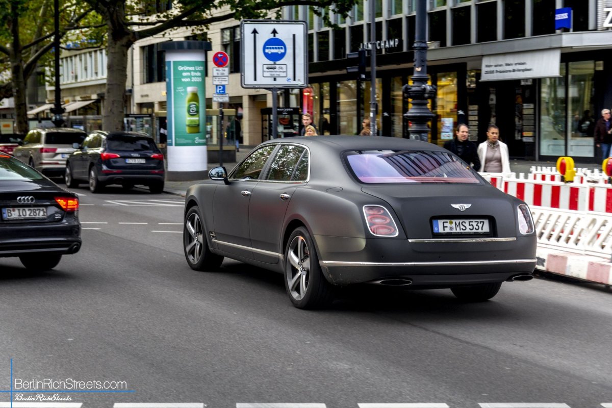 Bentley Mulsanne Speed spotted in Berlin — BerlinRichStreets