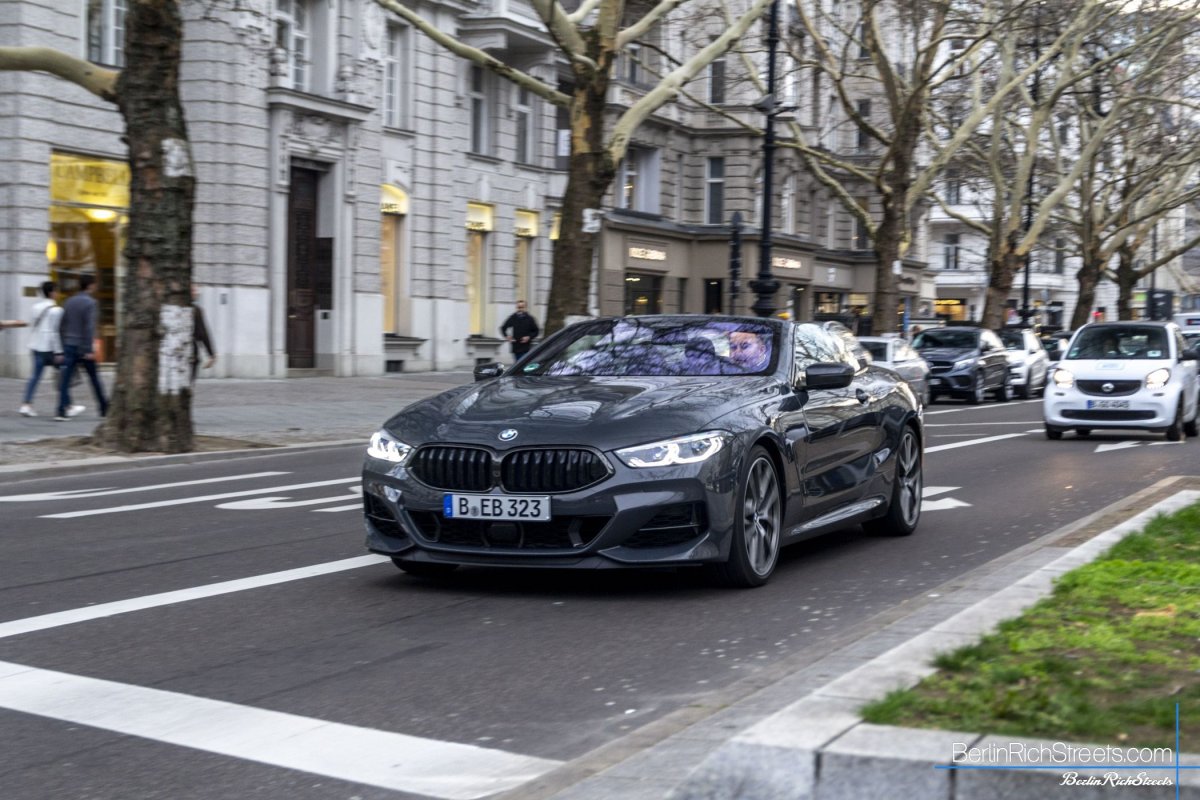 BMW M850i Convertible (G15) spotted in Berlin — BerlinRichStreets