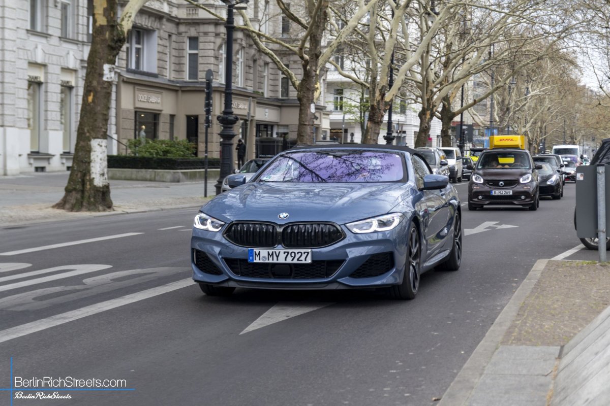 BMW M850i Convertible (G15) spotted in Berlin — BerlinRichStreets