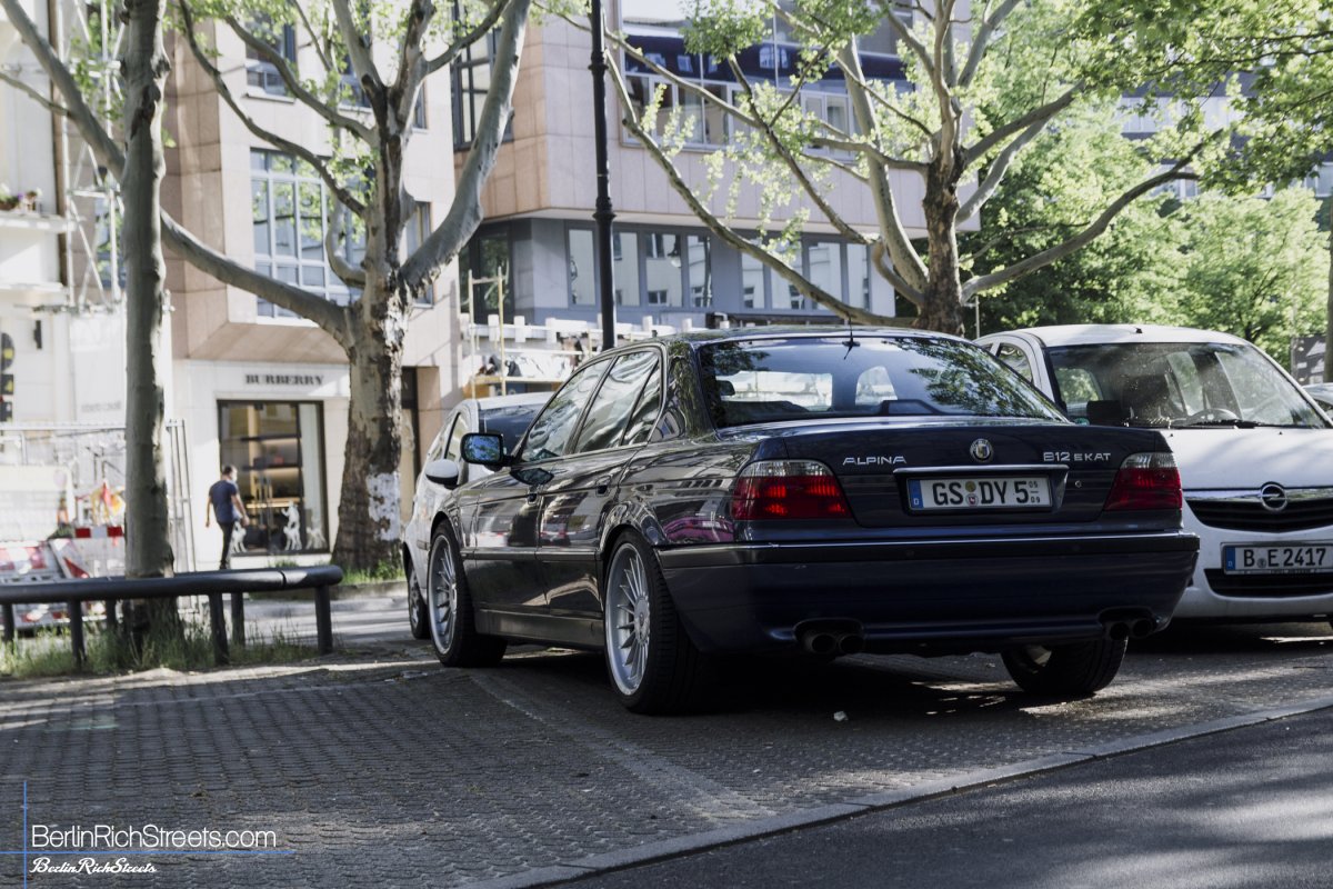 Alpina B12 5.7 (E38) spotted in Berlin — BerlinRichStreets