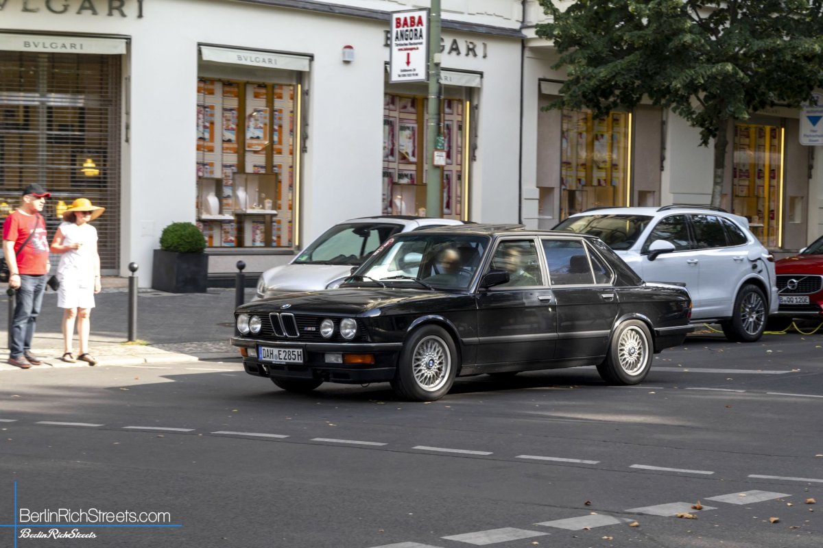BMW M5 (E28) spotted in Berlin — BerlinRichStreets