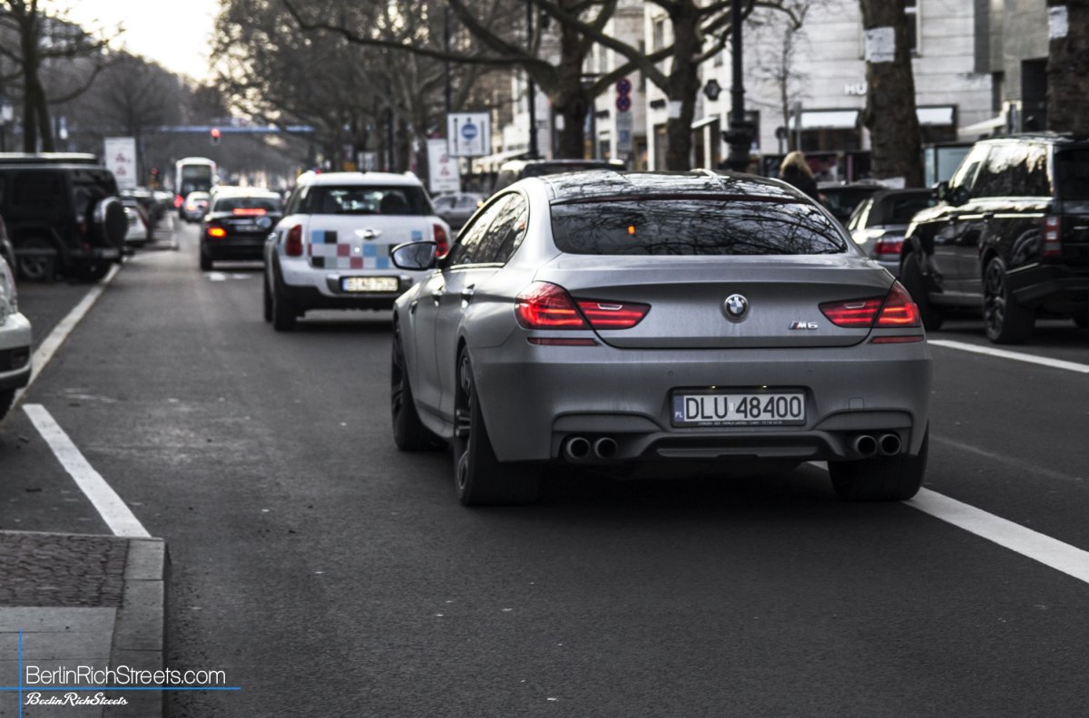 BMW M6 Gran Coupé (F06) spotted in Berlin — BerlinRichStreets