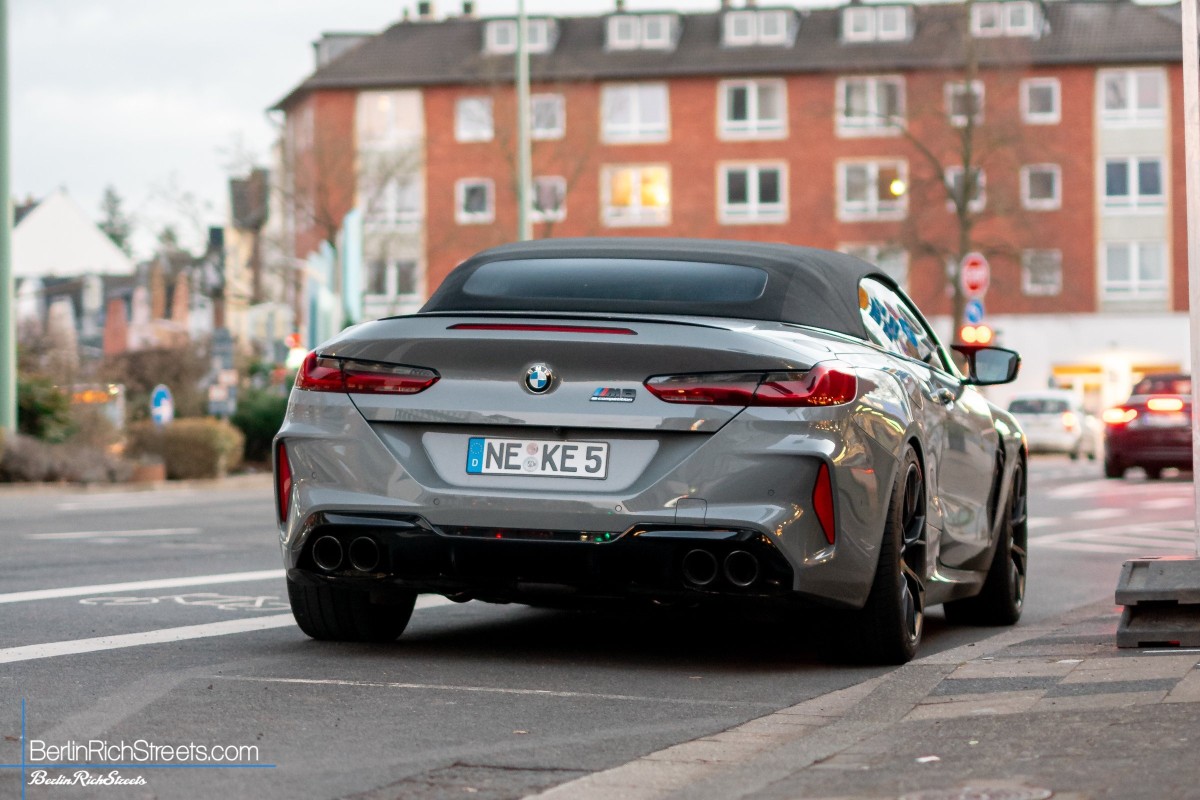 BMW M8 Convertible (F91) Competition spotted in Neuss — BerlinRichStreets
