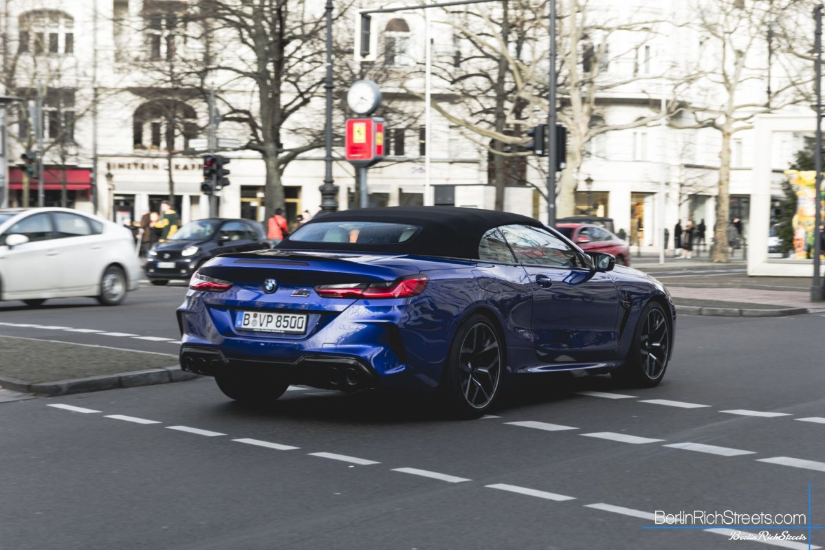BMW M8 Convertible (F91) Competition spotted in Berlin — BerlinRichStreets