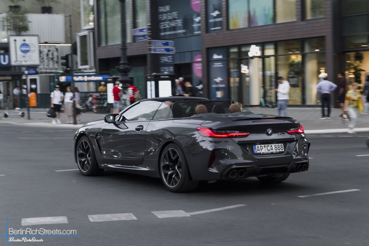 BMW M8 Convertible (F91) Competition spotted in Berlin — BerlinRichStreets