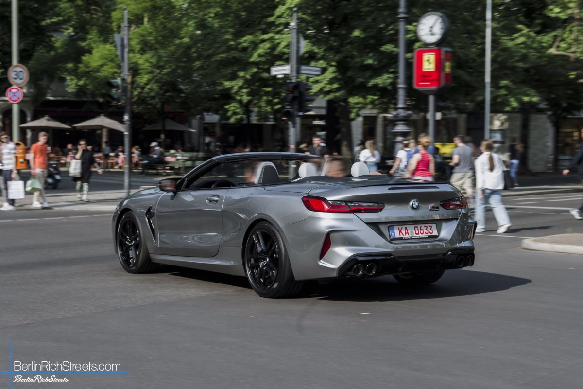 BMW M8 Convertible (F91) Competition spotted in Berlin — BerlinRichStreets