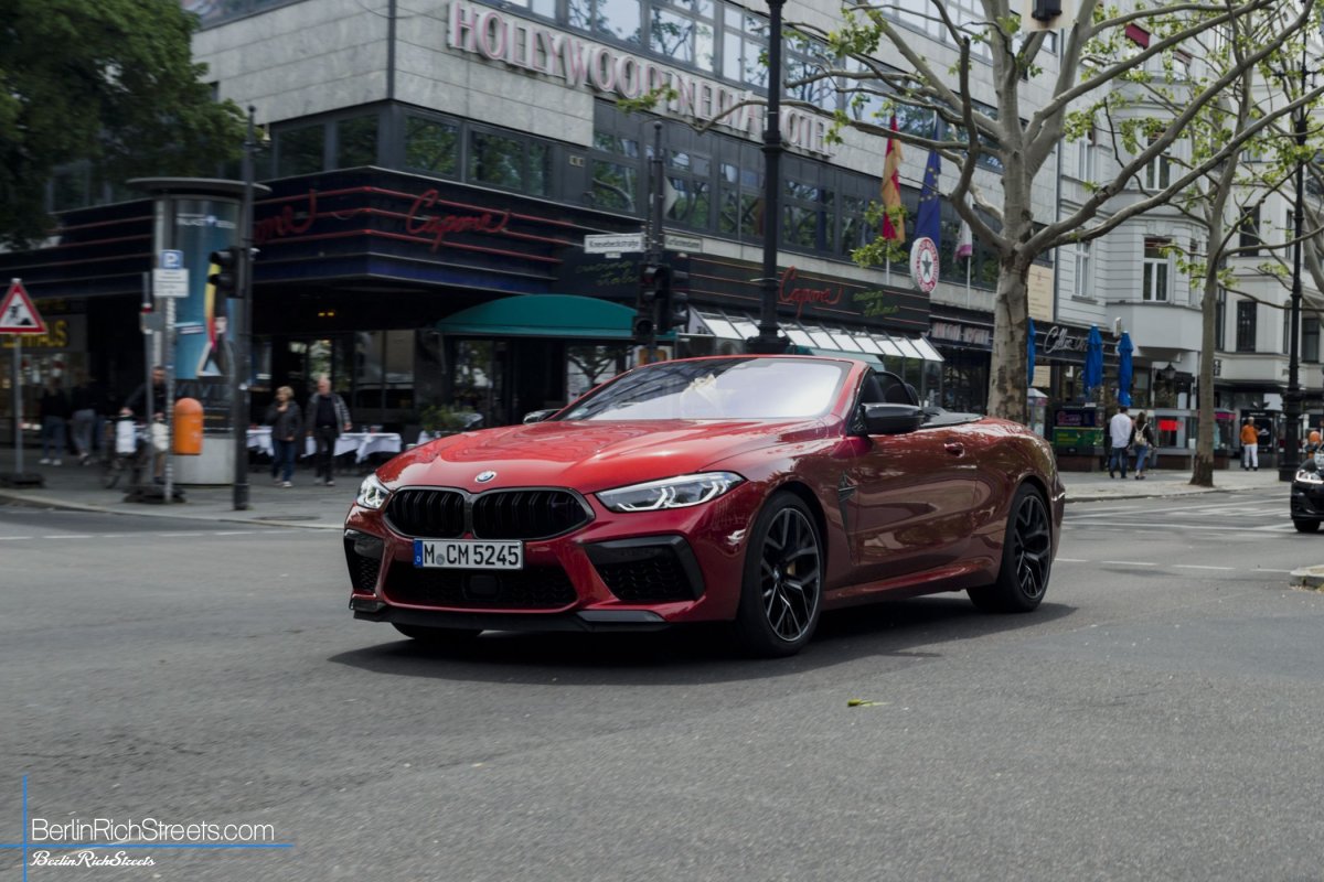BMW M8 Convertible (F91) Competition spotted in Berlin — BerlinRichStreets