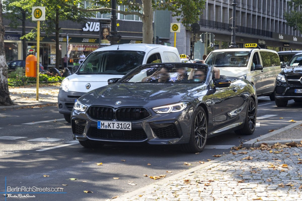BMW M8 Convertible (F91) Competition spotted in Berlin — BerlinRichStreets