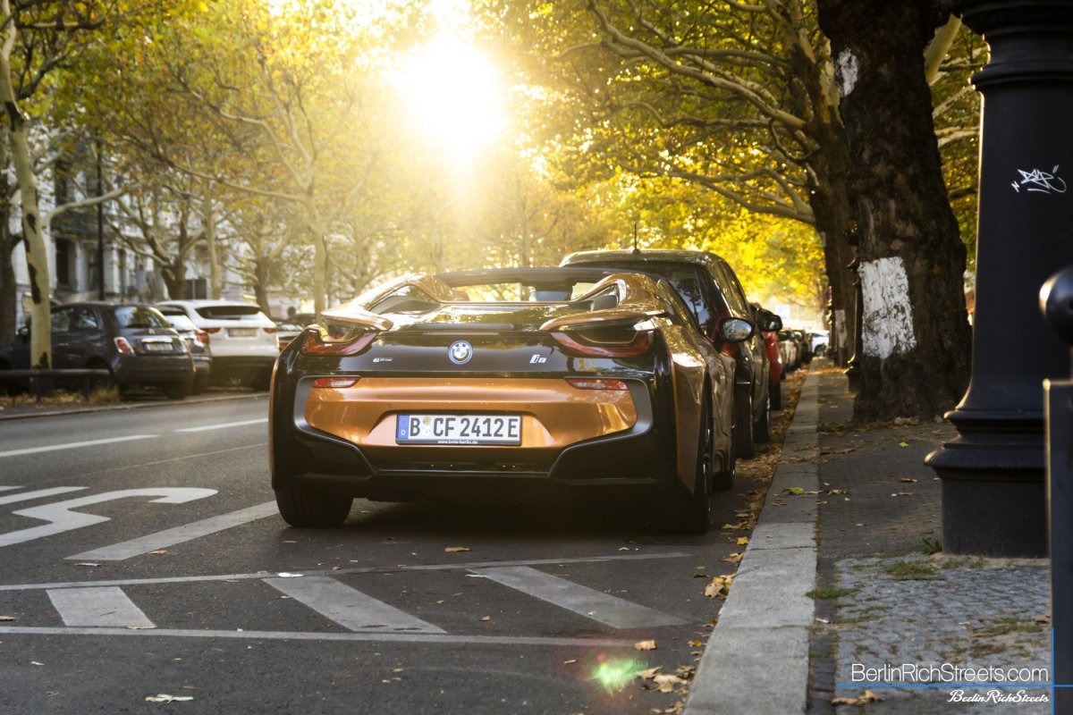 BMW i8 Roadster spotted in Berlin — BerlinRichStreets