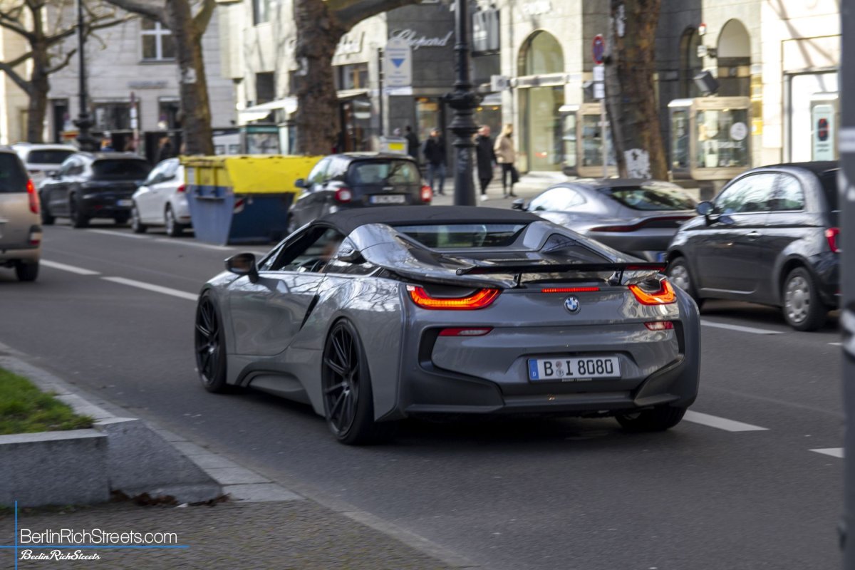 BMW i8 Roadster spotted in Berlin — BerlinRichStreets