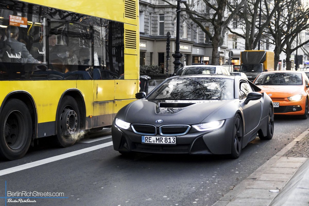 BMW i8 spotted in Berlin — BerlinRichStreets