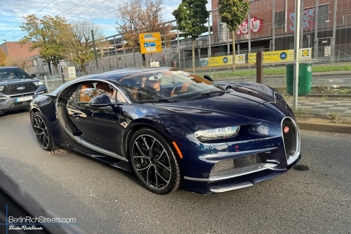 Bugatti Chiron spotted in Düsseldorf — BerlinRichStreets