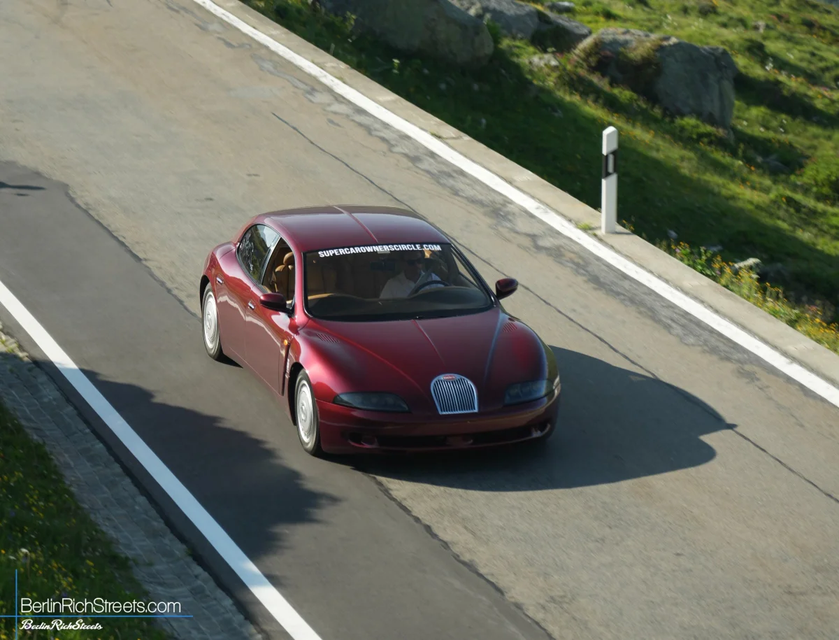 Bugatti EB112 spotted in Andermatt — BerlinRichStreets