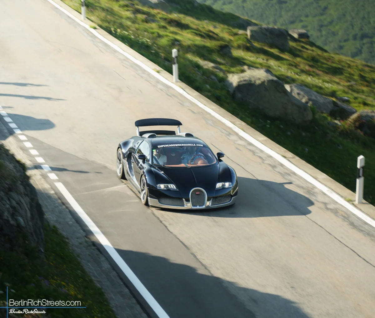 Bugatti Veyron 16.4 Grand Sport spotted in Andermatt — BerlinRichStreets