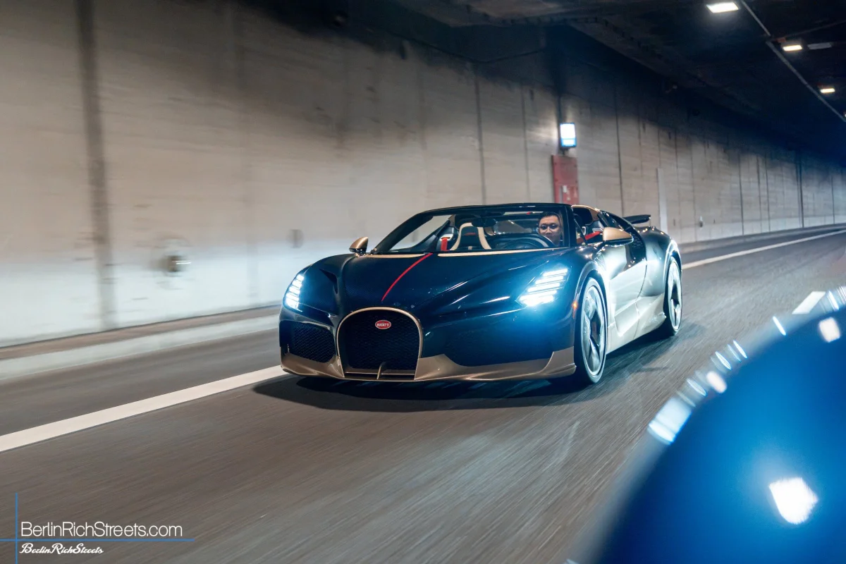 Bugatti W16 Mistral spotted in Düsseldorf — BerlinRichStreets