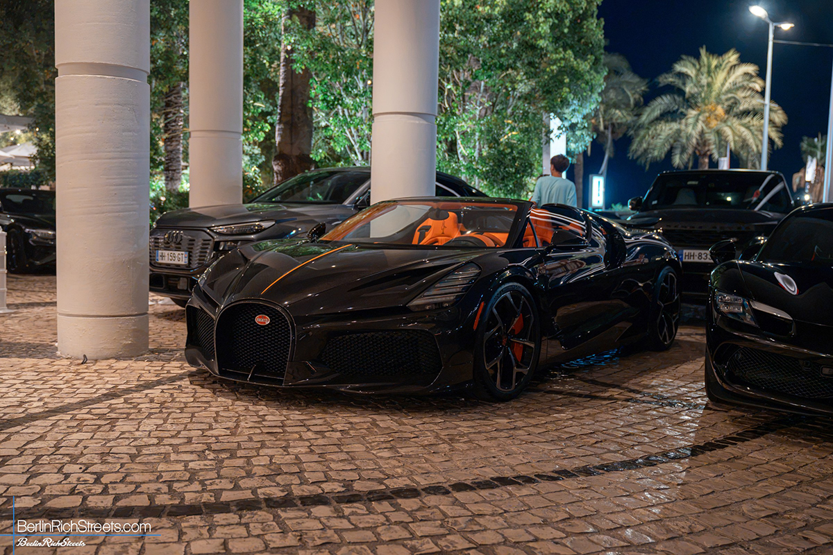 Bugatti W16 Mistral spotted in Cannes — BerlinRichStreets