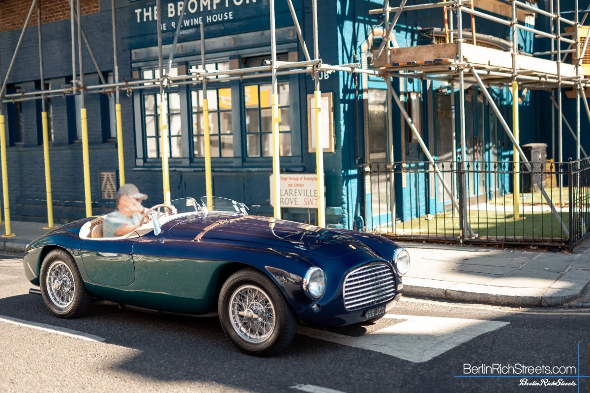 Ferrari 166 MM Touring Barchetta (Series I) spotted in London — BerlinRichStreets