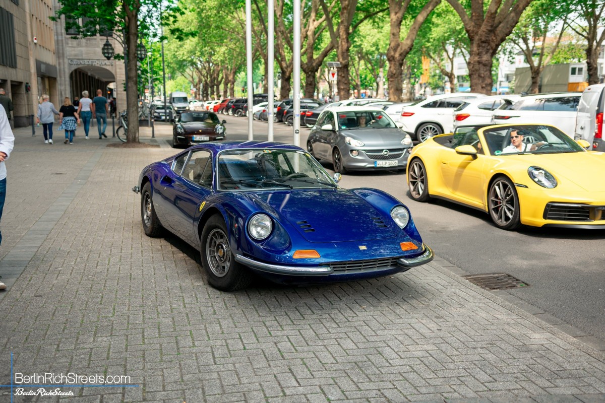 Ferrari Dino 246 GT spotted in Düsseldorf — BerlinRichStreets