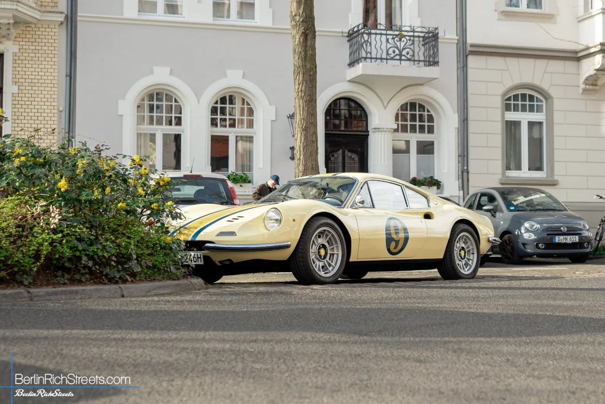 Ferrari Dino 246 GT spotted in Düsseldorf — BerlinRichStreets