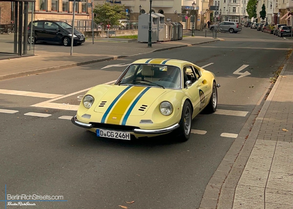Ferrari Dino 246 GT spotted in Düsseldorf — BerlinRichStreets