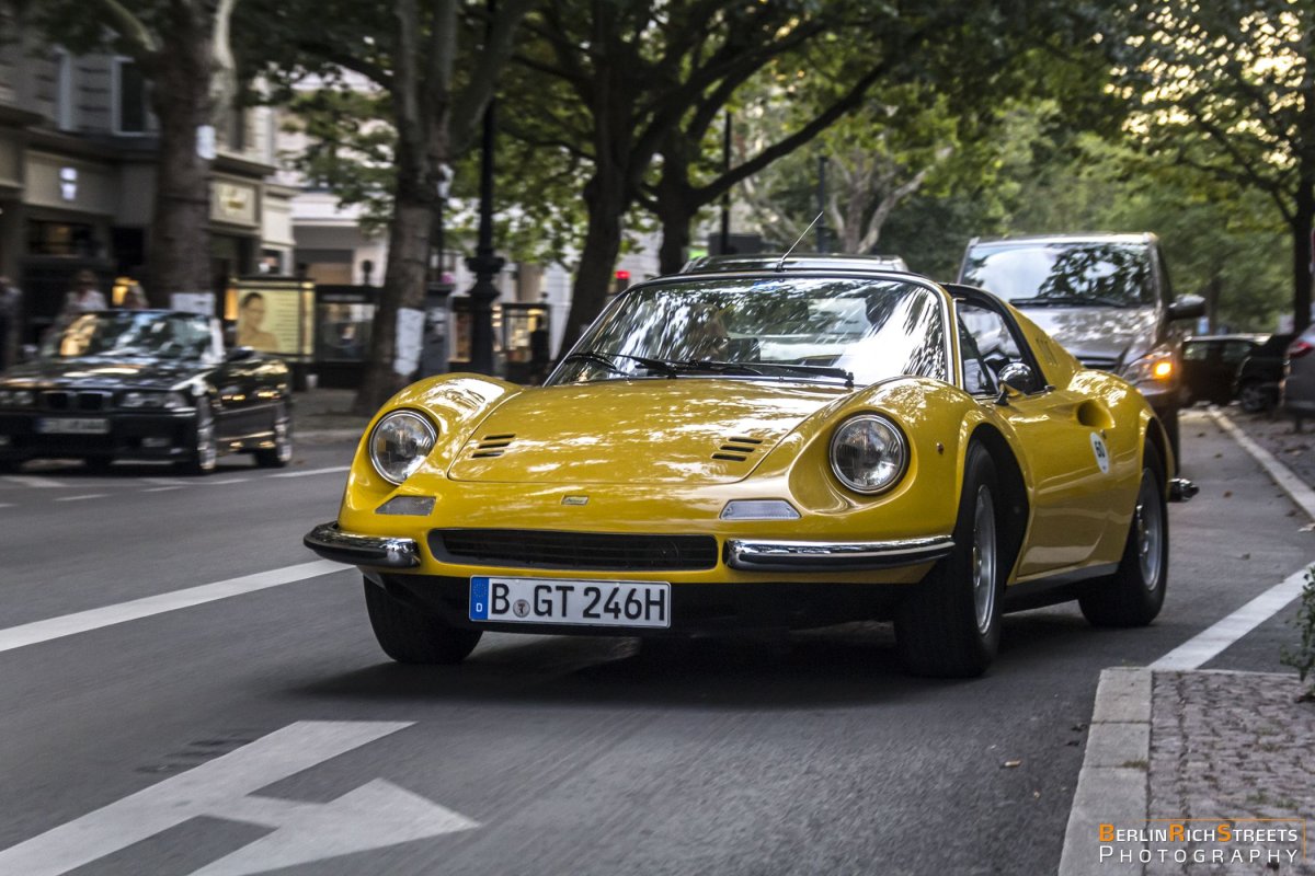 Ferrari Dino 246 GTS spotted in Berlin — BerlinRichStreets