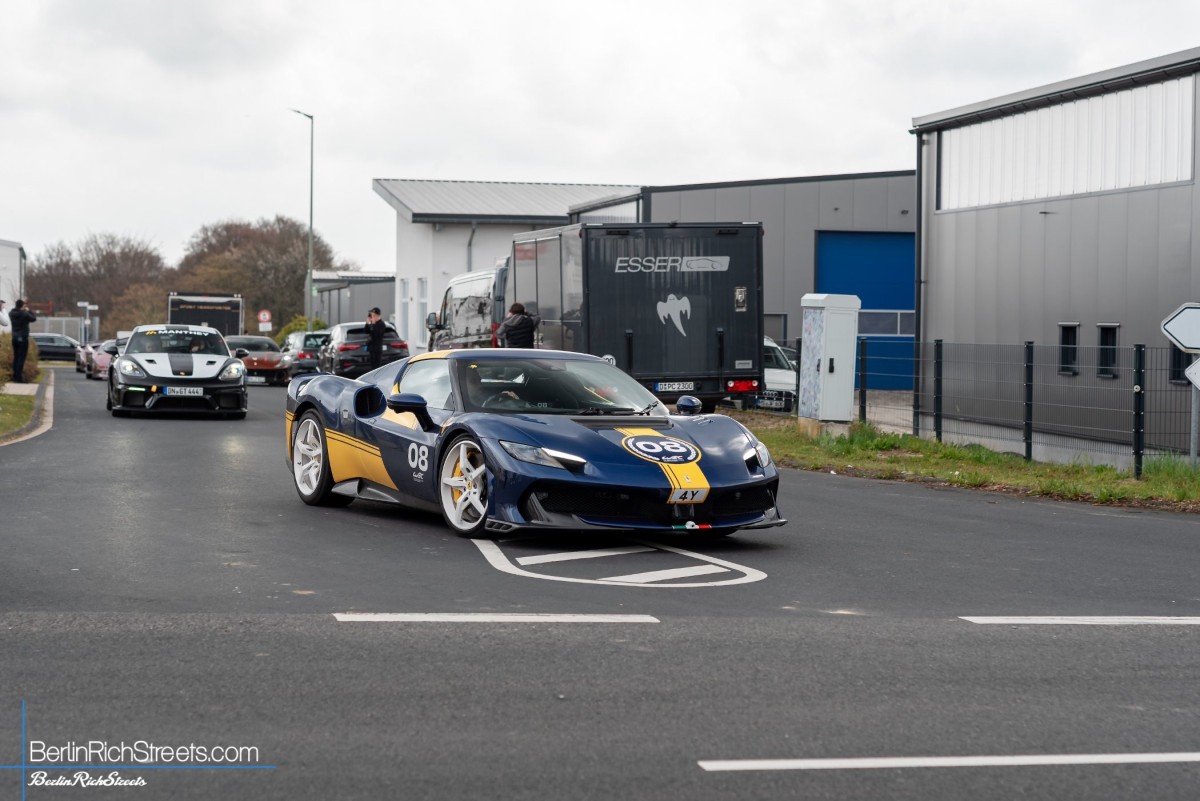 Ferrari 296 Speciale 'Piloti Ferrari' spotted in Much — BerlinRichStreets