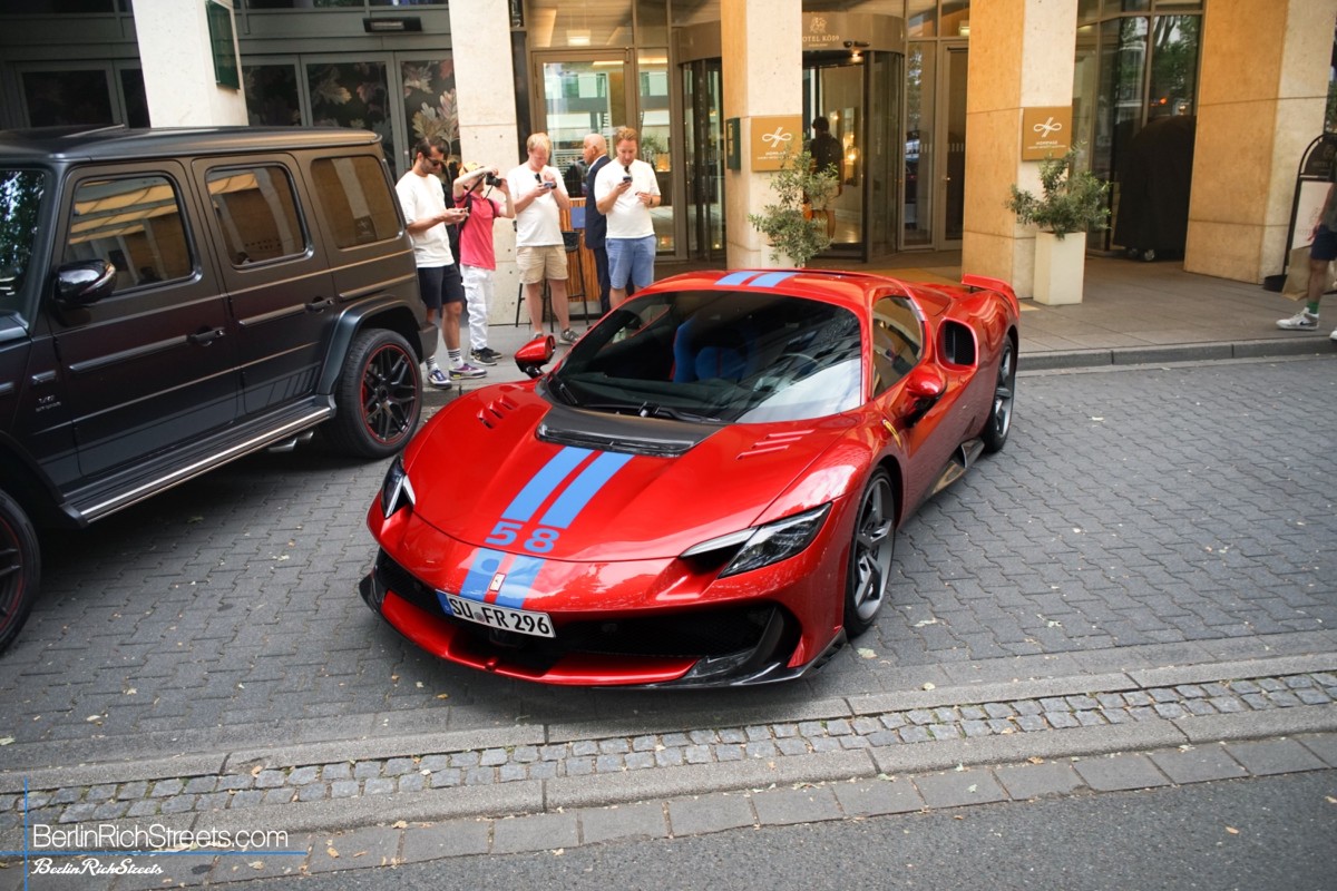 Ferrari 296 Speciale Aperta spotted in Düsseldorf — BerlinRichStreets