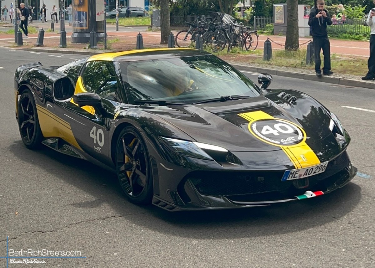 Ferrari 296 Speciale 'Piloti Ferrari' spotted in Düsseldorf — BerlinRichStreets