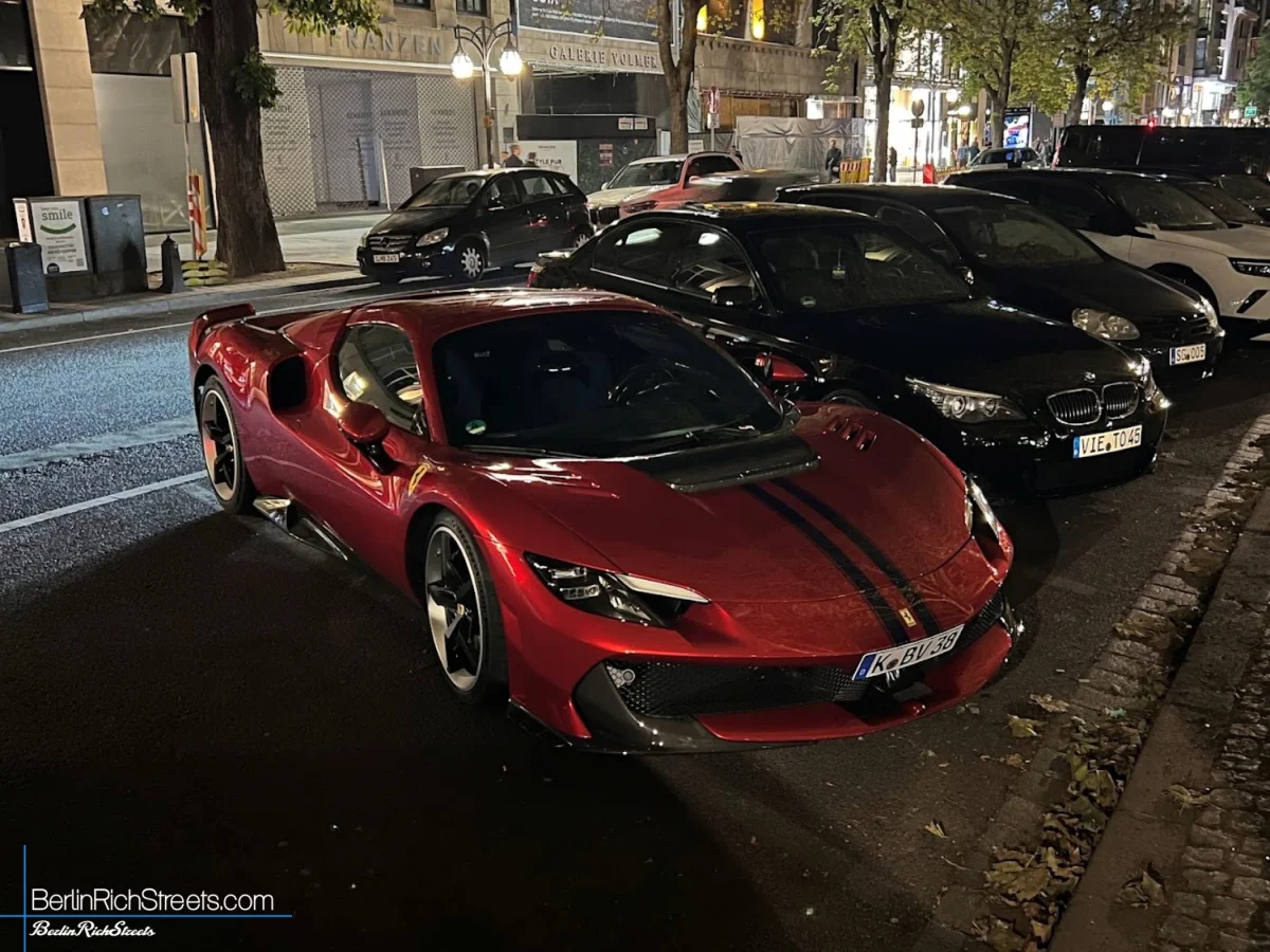Ferrari 296 Speciale Aperta spotted in Düsseldorf — BerlinRichStreets