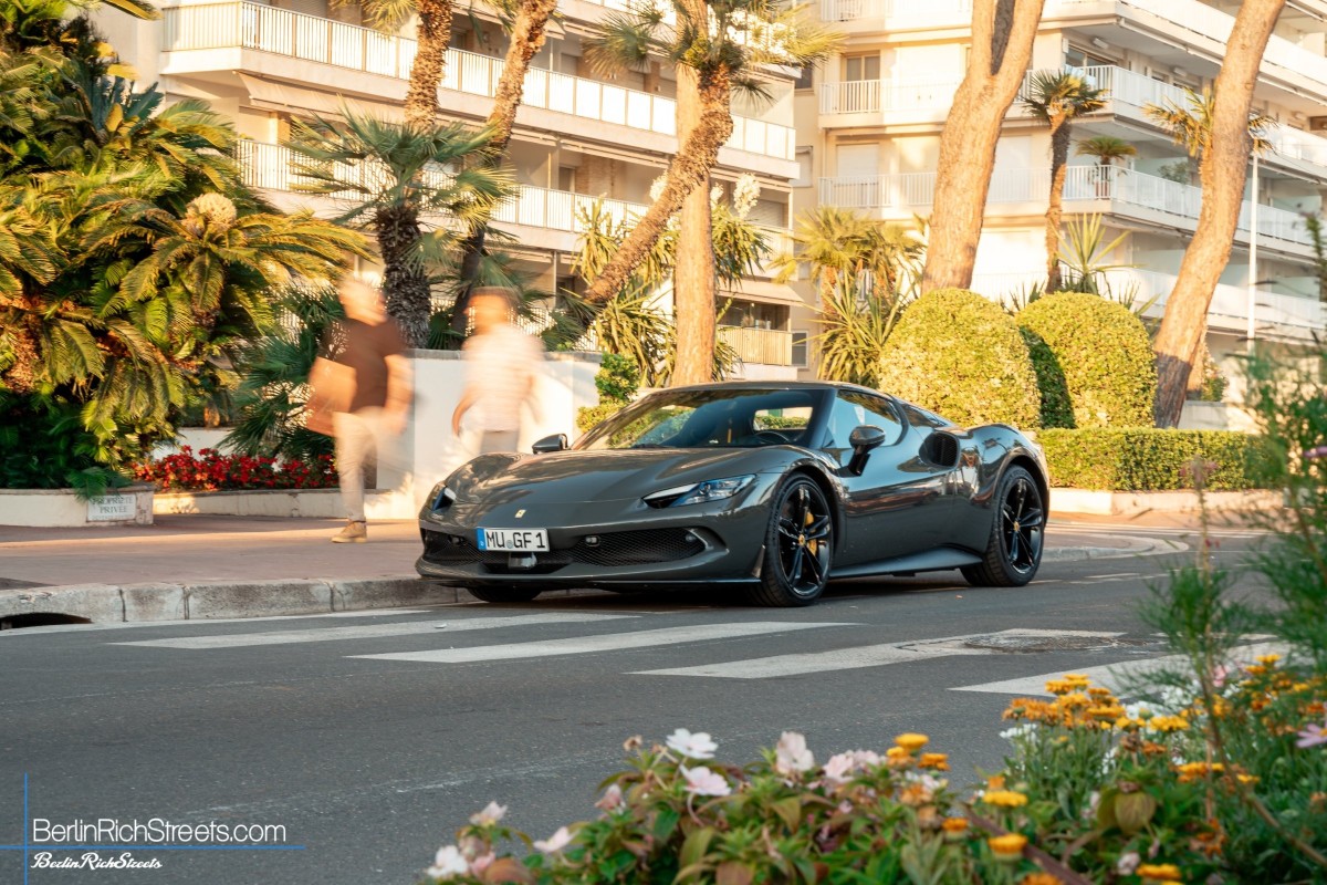 Ferrari 296 GTB spotted in Cannes — BerlinRichStreets