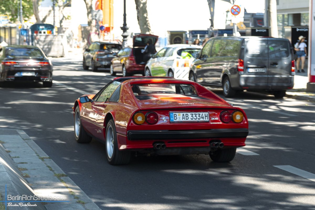 Ferrari 308 GTS Quattrovalvole spotted in Berlin — BerlinRichStreets