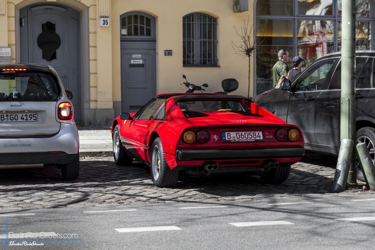Ferrari 308 GTS Quattrovalvole spotted in Berlin — BerlinRichStreets