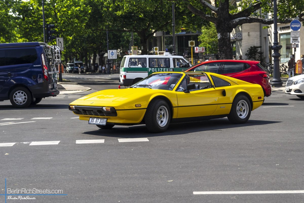 Ferrari 308 GTS Quattrovalvole spotted in Berlin — BerlinRichStreets