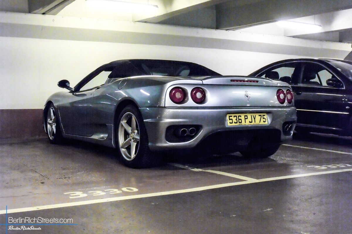 Ferrari 360 Spider spotted in Paris — BerlinRichStreets