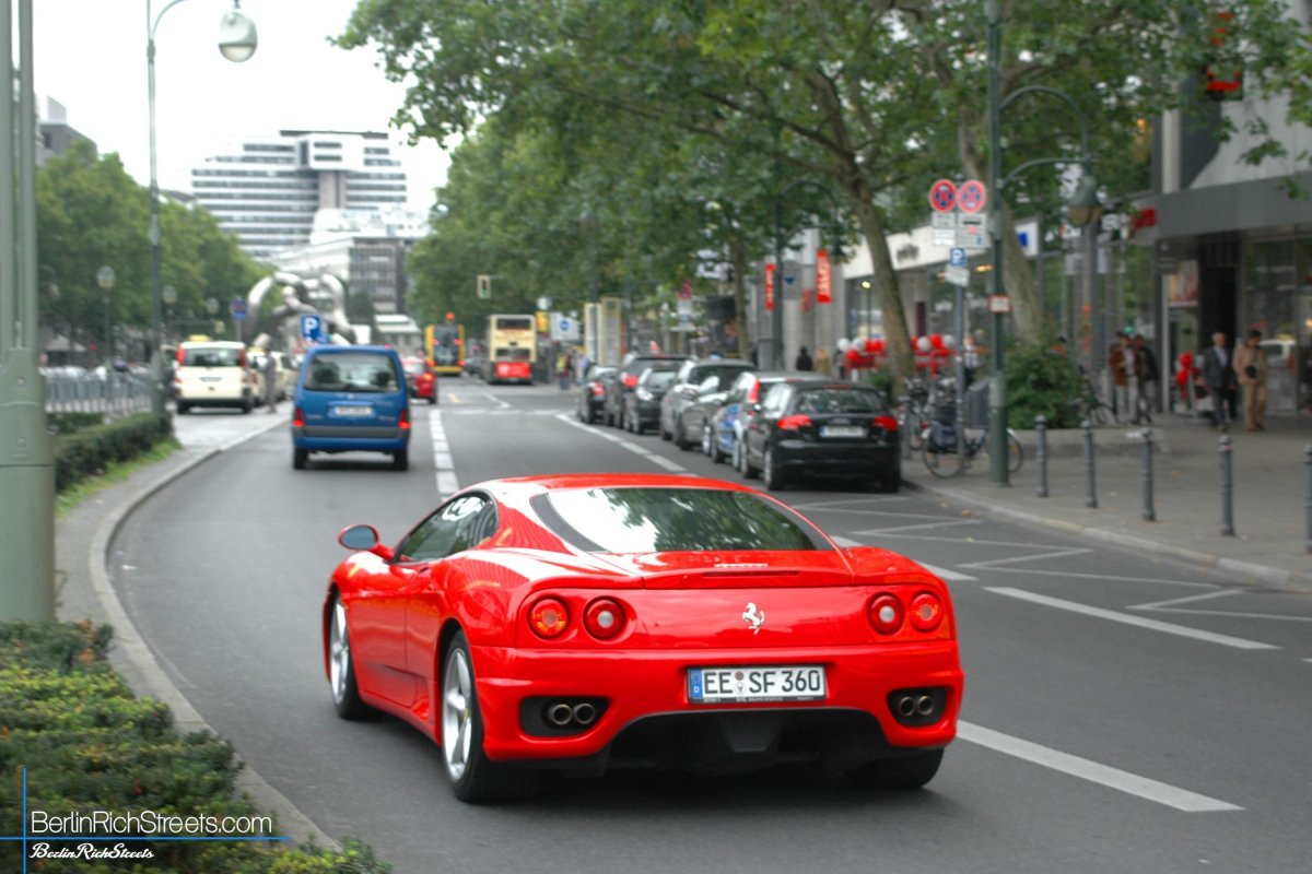 Ferrari 360 Modena spotted in Berlin — BerlinRichStreets