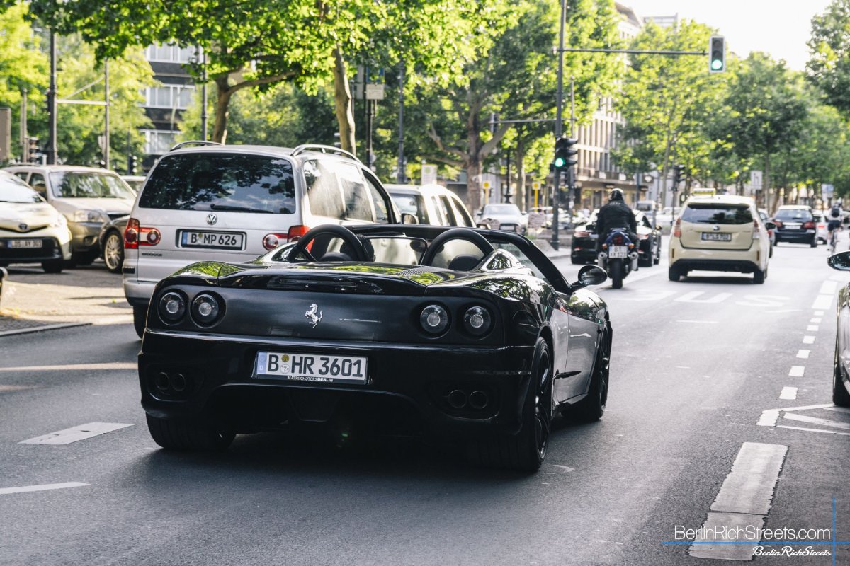Ferrari 360 Spider spotted in Berlin — BerlinRichStreets