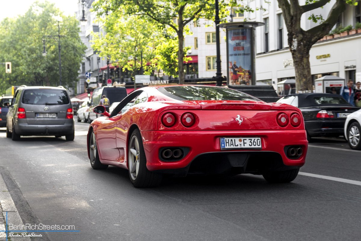 Ferrari 360 Modena spotted in Berlin — BerlinRichStreets
