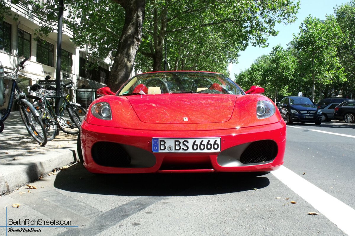 Ferrari F430 Spider spotted in Berlin — BerlinRichStreets