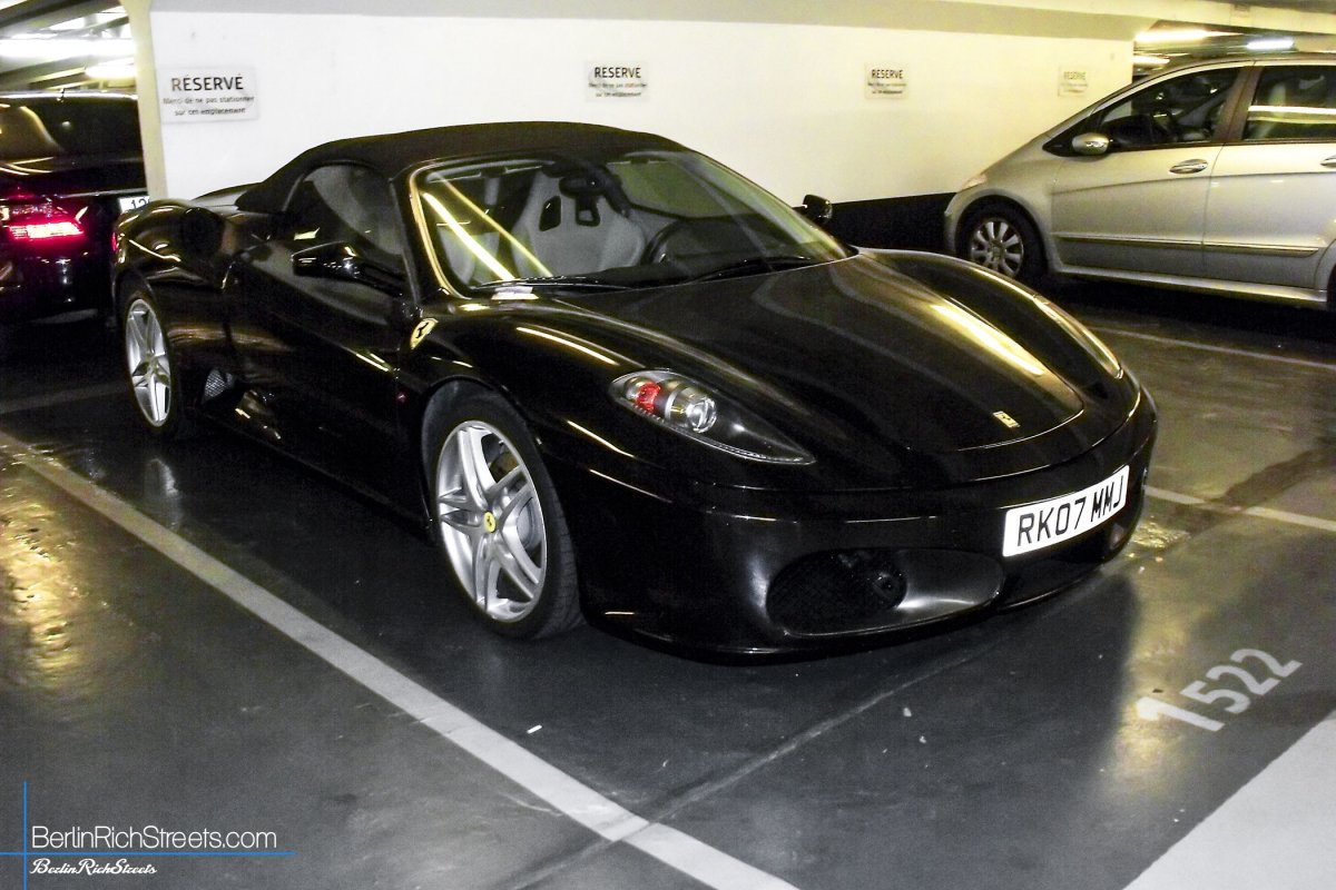 Ferrari F430 Spider spotted in Paris — BerlinRichStreets