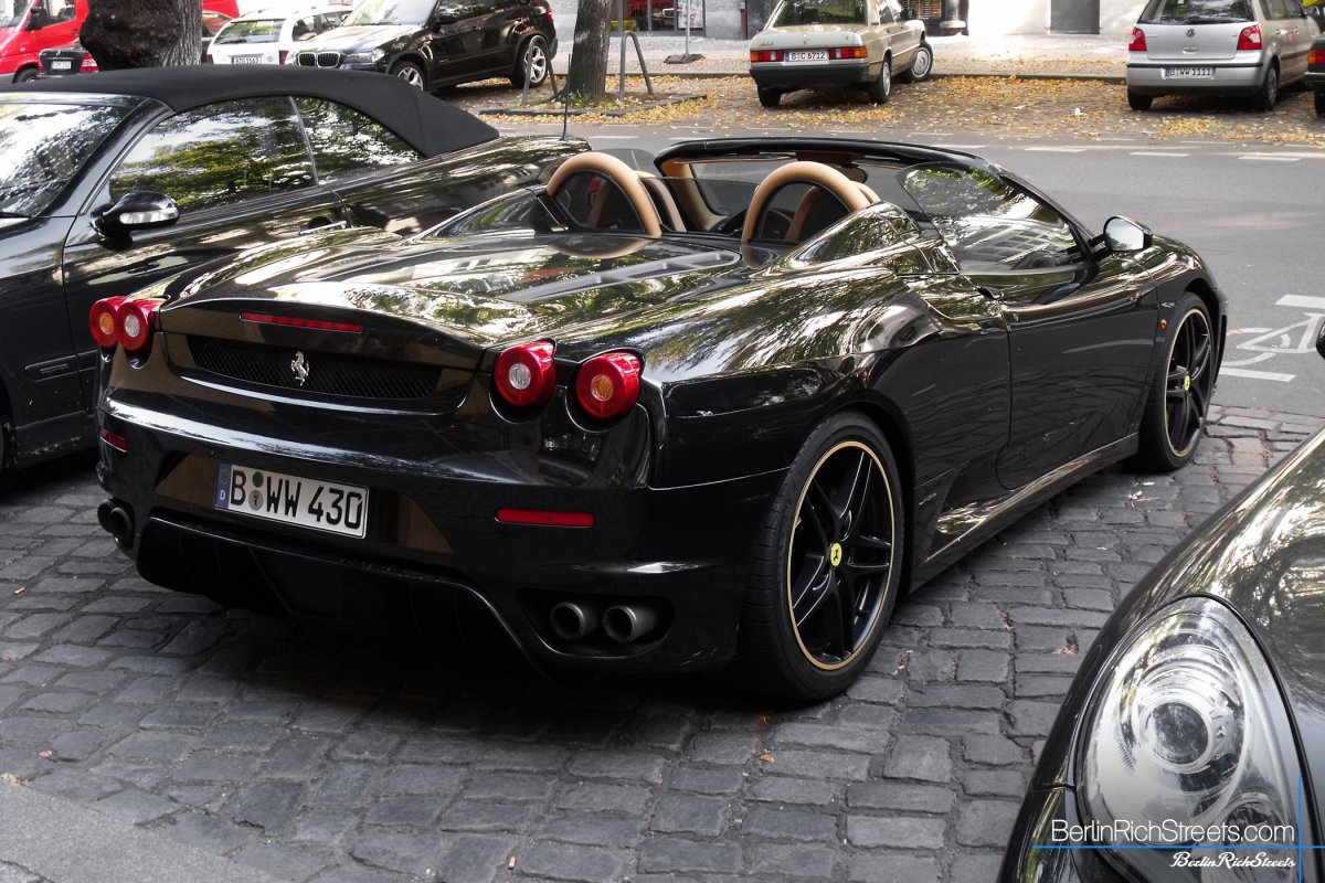 Ferrari F430 Spider spotted in Berlin — BerlinRichStreets