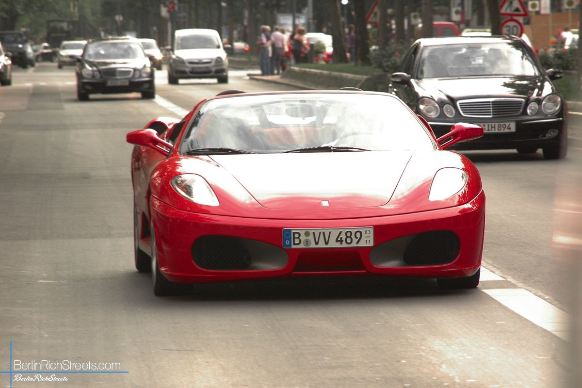 Ferrari F430 Spider spotted in Berlin — BerlinRichStreets