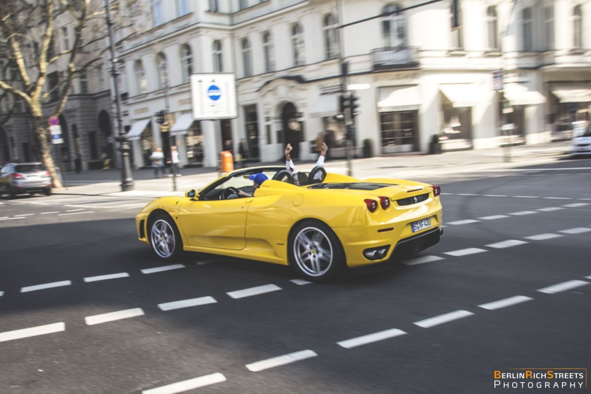 Ferrari F430 Spider spotted in Berlin — BerlinRichStreets