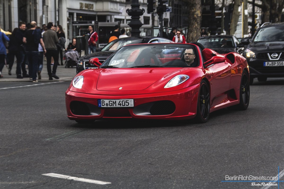 Ferrari F430 Spider spotted in Berlin — BerlinRichStreets