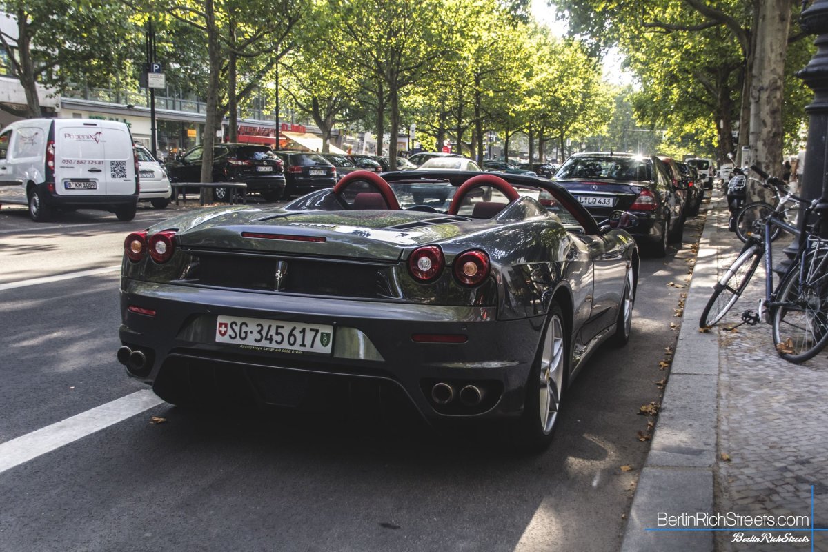 Ferrari F430 Spider spotted in Berlin — BerlinRichStreets