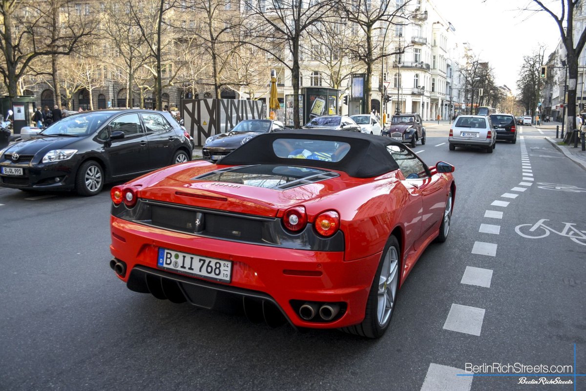 Ferrari F430 Spider spotted in Berlin — BerlinRichStreets